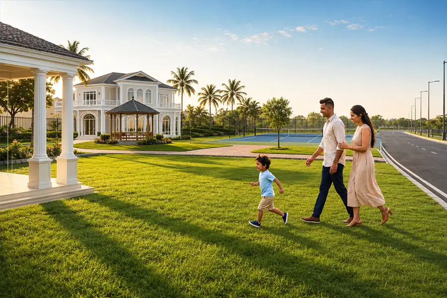 Luxury Family Living at Peninsula Plots Alibaug